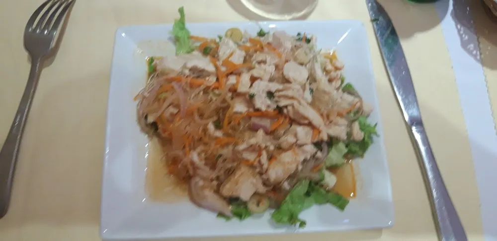 Salade Vermicelle Au Poulet
